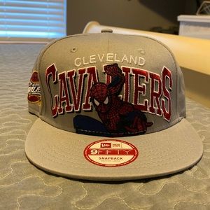 9Fifty brand Cleveland Cavaliers Spider-Man hat